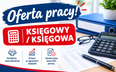 Oferta pracy: Księgowa / Księgowy – Księgi Handlowe